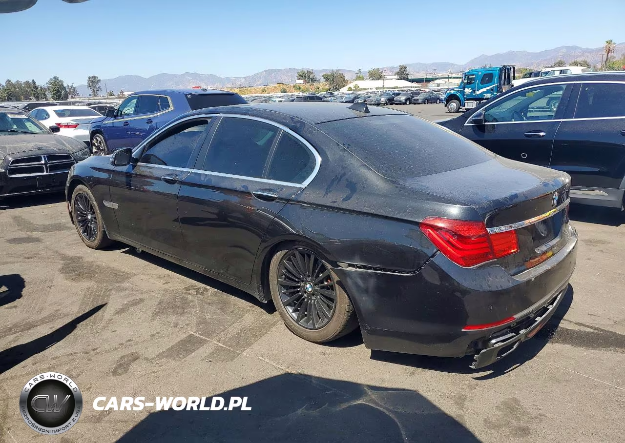 2013 BMW 740 I VIN:WBAYA6C53DD143403 - 2