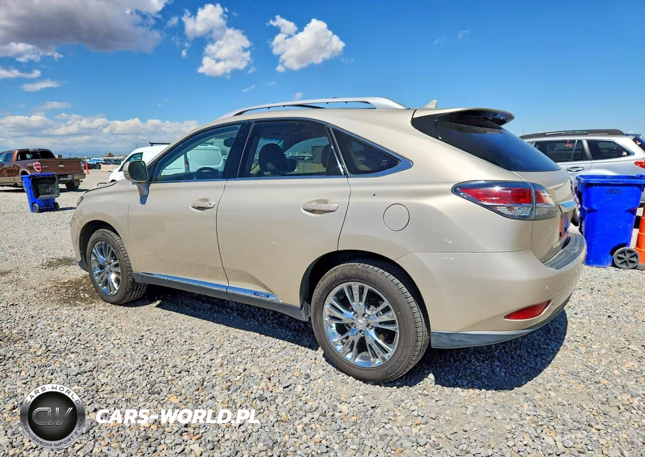 2013 Lexus Rx 450H VIN:JTJBC1BA2D2057139 - 2