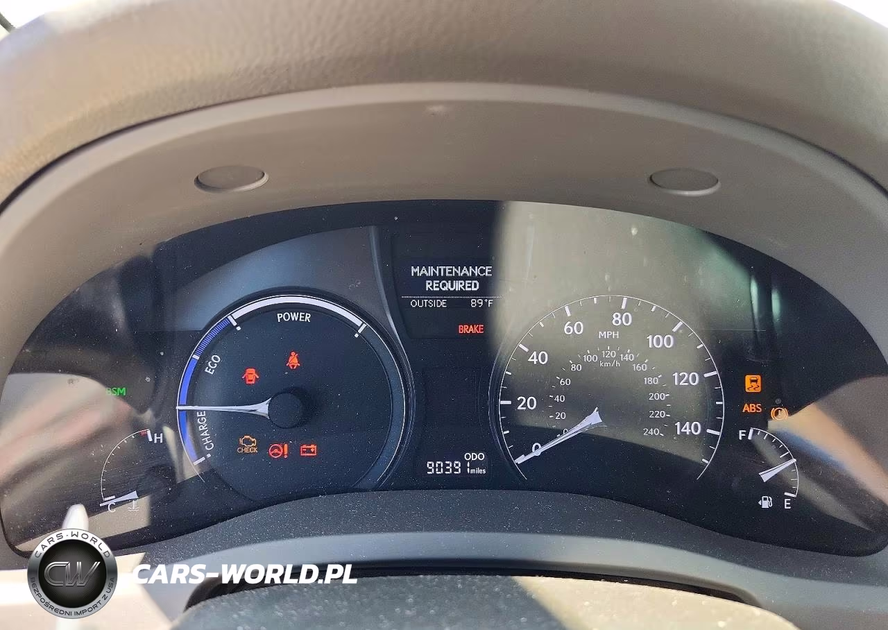 2013 Lexus Rx 450H VIN:JTJBC1BA2D2057139 - 9