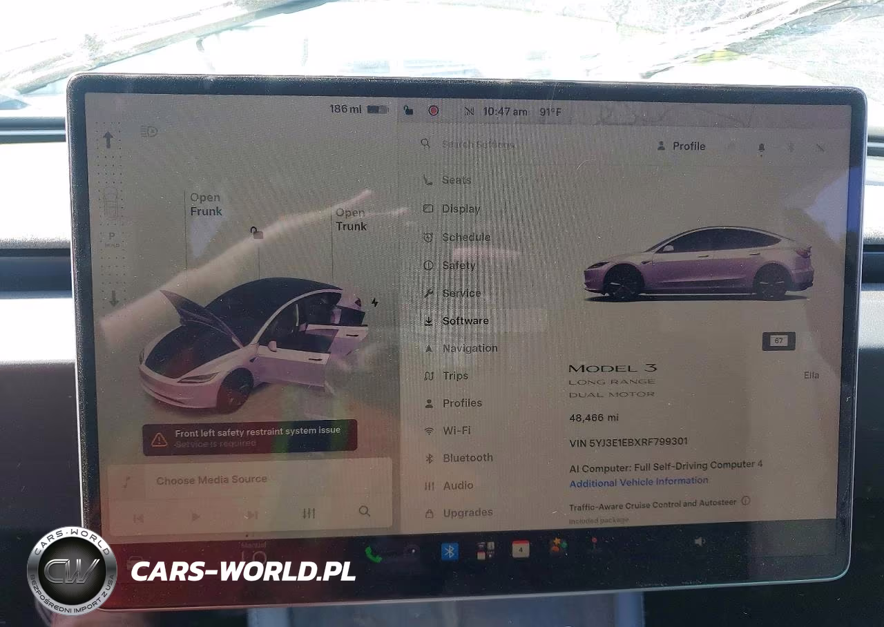2024 Tesla Model 3 VIN:5YJ3E1EBXRF799301 - 9