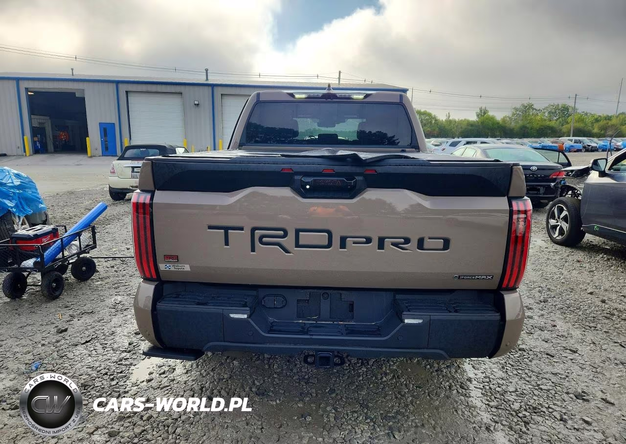2025 Toyota Tundra Trd Pro Hv VIN:5TFPC5DB2SX098618 - 6