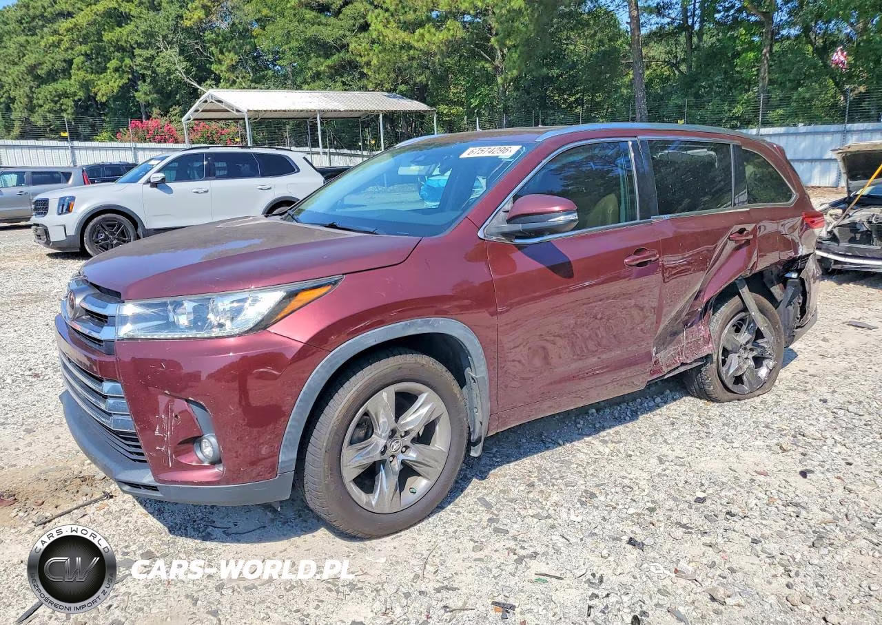 2019 Toyota Highlander Limited Platinum – zdjęcie 1 z 13