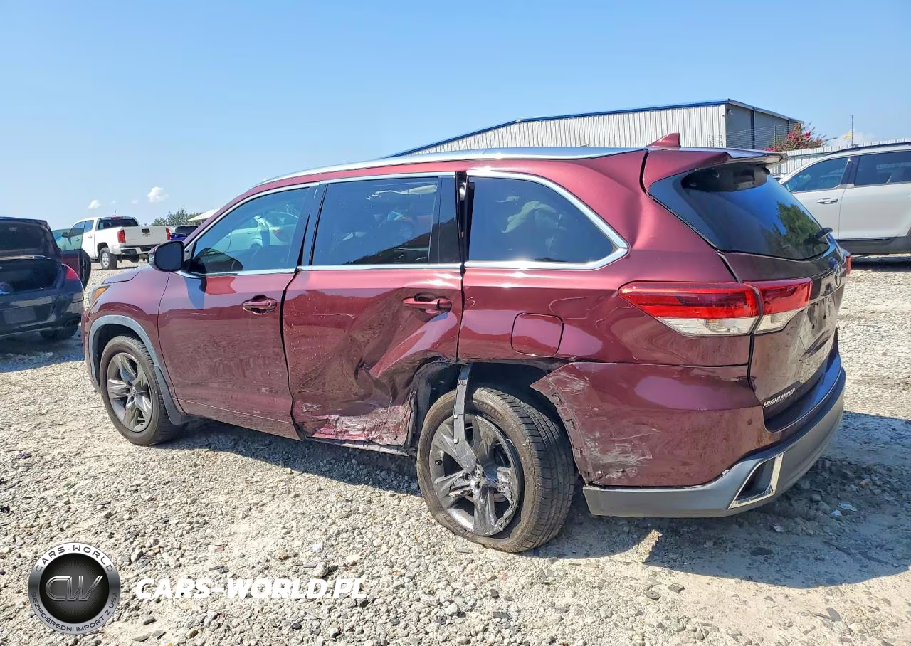 2019 Toyota Highlander Limited Platinum VIN:5TDDZRFH1KS986535 - 2