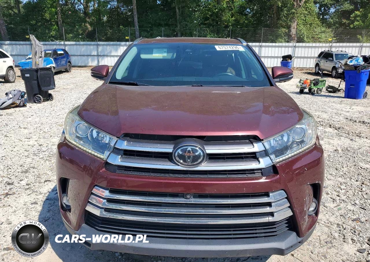 2019 Toyota Highlander Limited Platinum VIN:5TDDZRFH1KS986535 - 5