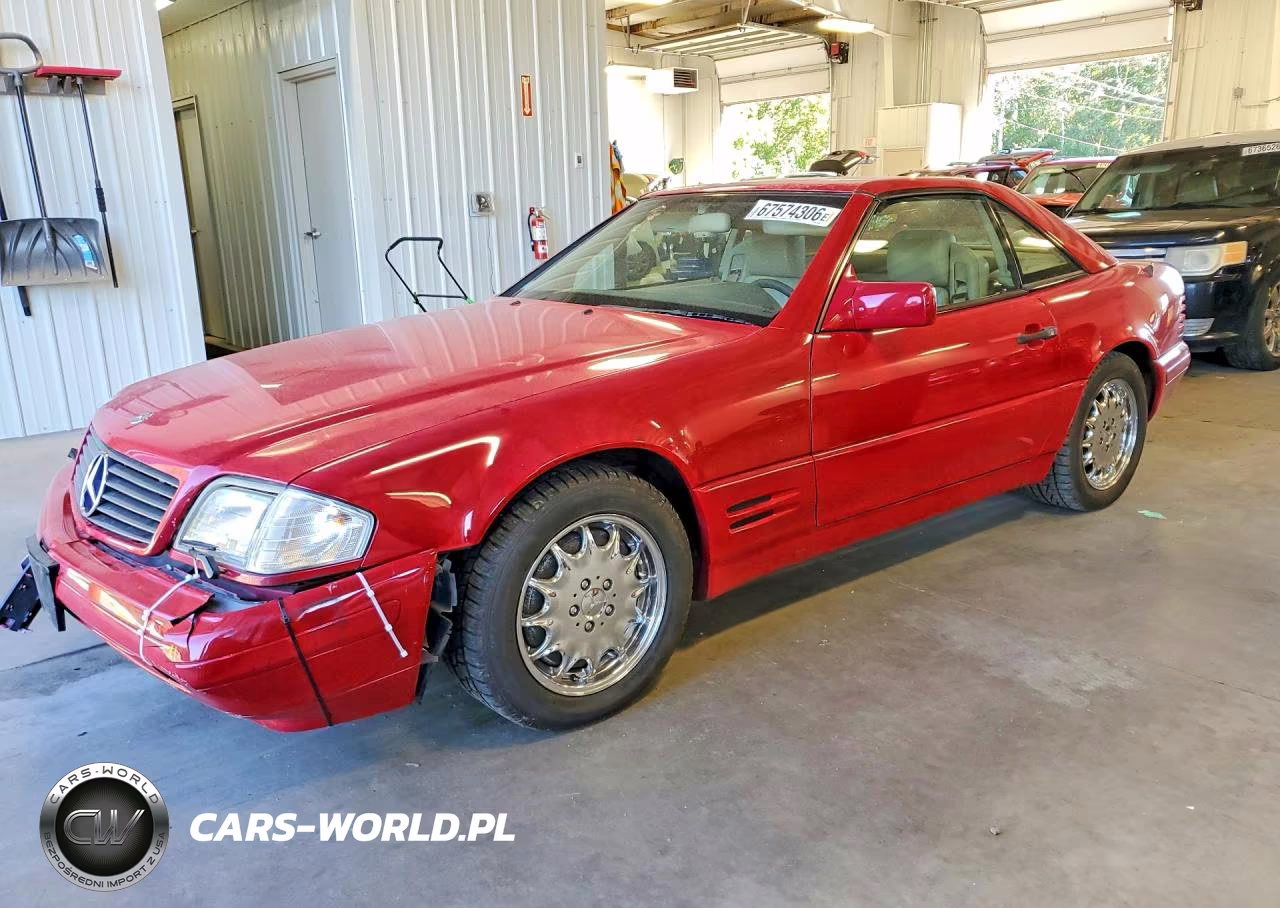 1996 Mercedes-Benz Sl 500 VIN:WDBFA67F7TF129406 - 1