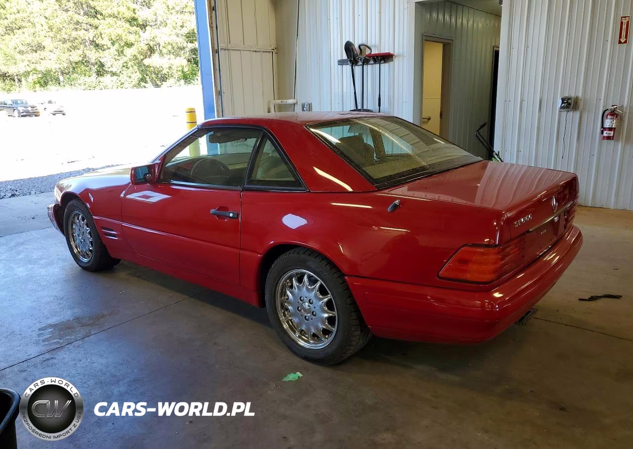 1996 Mercedes-Benz Sl 500 VIN:WDBFA67F7TF129406 - 2