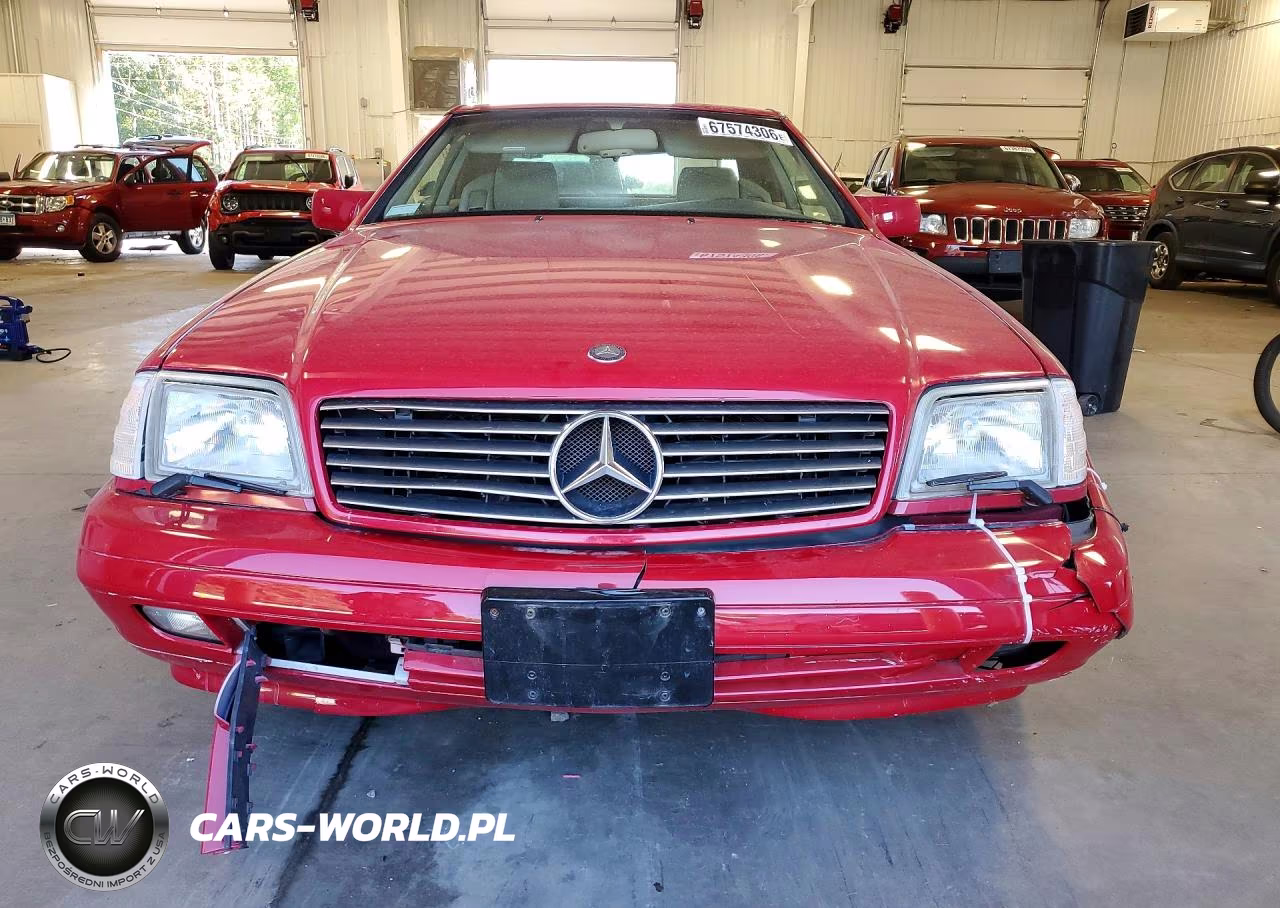 1996 Mercedes-Benz Sl 500 VIN:WDBFA67F7TF129406 - 5