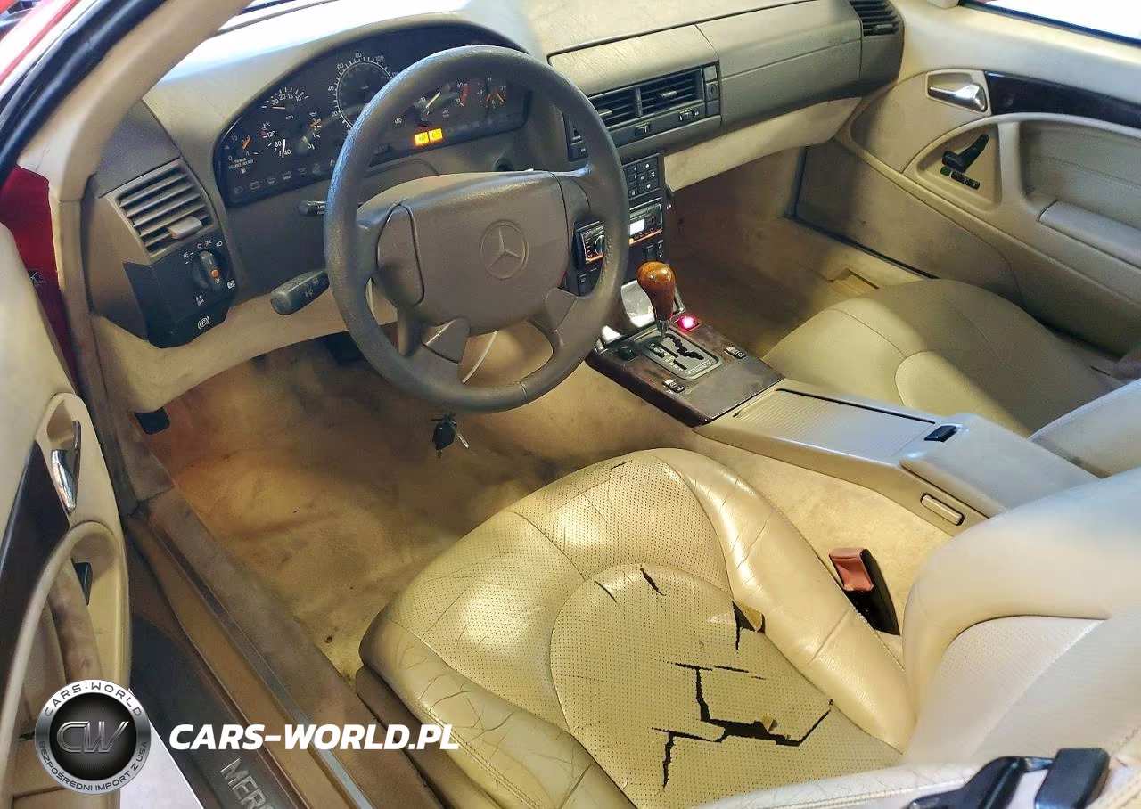 1996 Mercedes-Benz Sl 500 VIN:WDBFA67F7TF129406 - 8