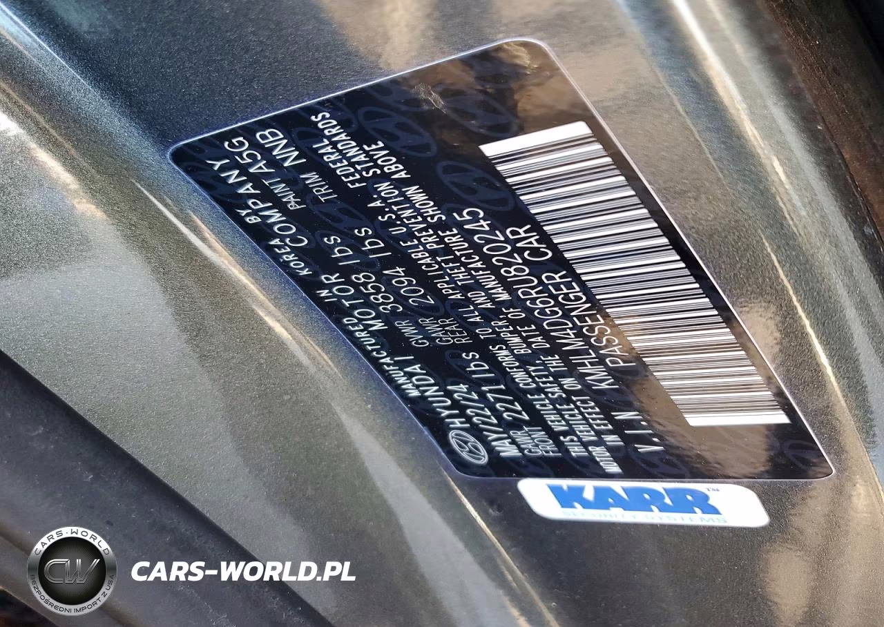 2024 Hyundai Elantra Sel VIN:KMHLM4DG6RU820245 - 12