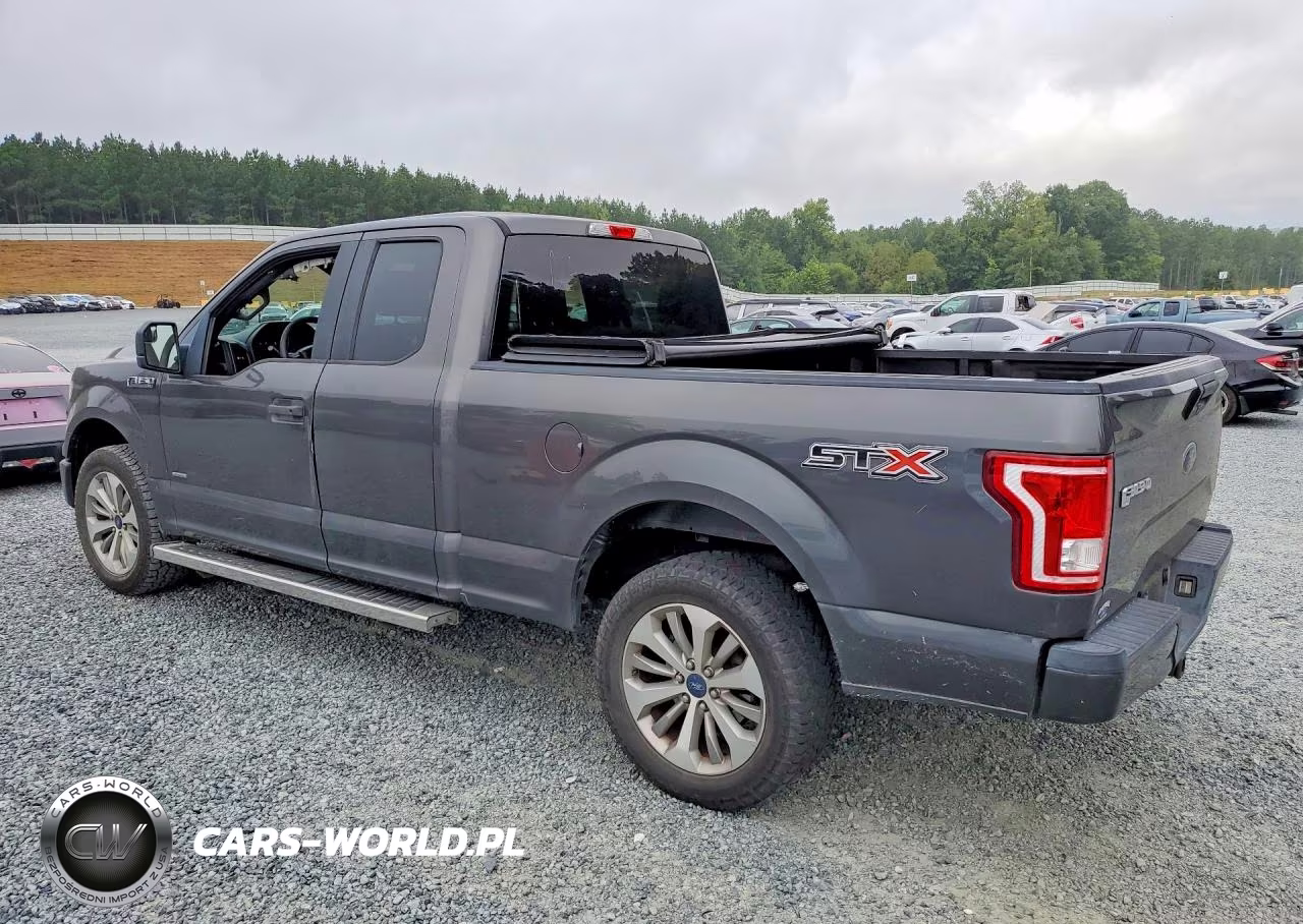2017 Ford F150 Super Cab VIN:1FTEX1CP7HKE19396 - 2