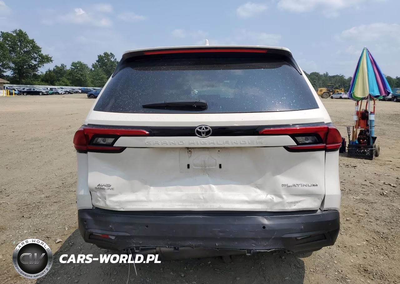 2024 Toyota Grand Highlander Platinum VIN:5TDAAAB59RS013307 - 6