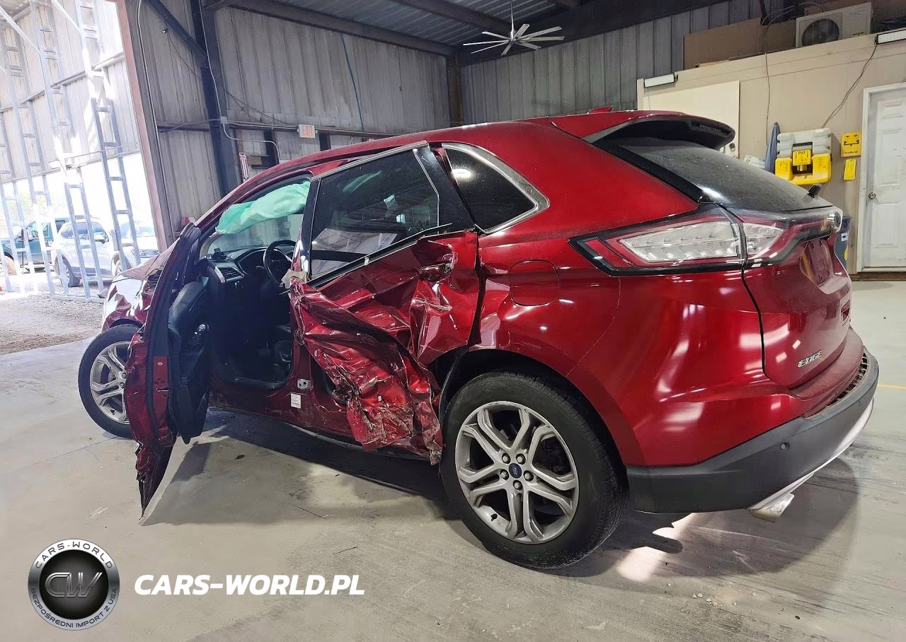 2015 Ford Edge Titanium VIN:2FMTK3K91FBB43790 - 2
