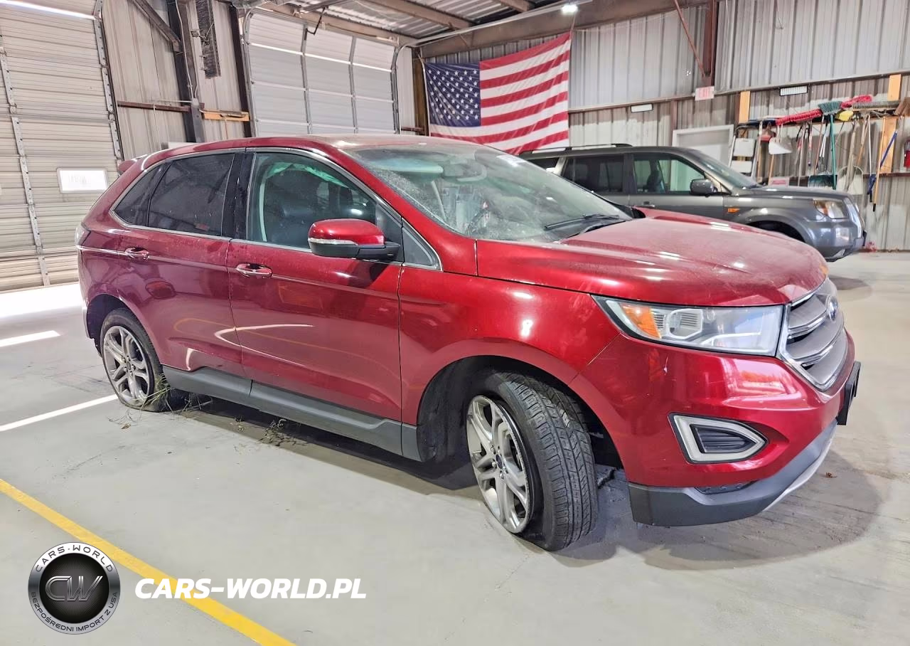 2015 Ford Edge Titanium VIN:2FMTK3K91FBB43790 - 4
