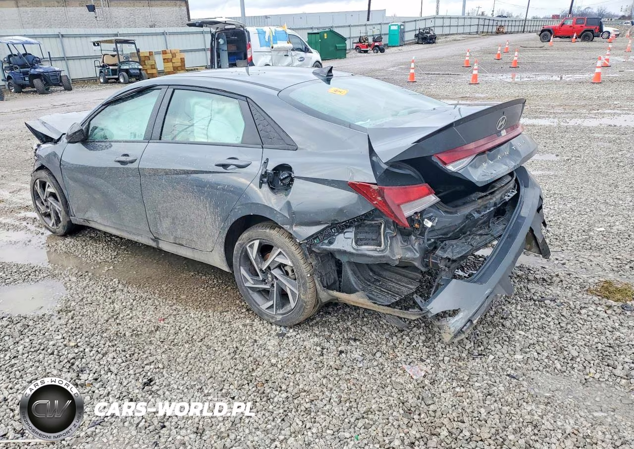 2025 Hyundai Elantra Sel Sport VIN:KMHLM4DG1SU969846 - 2