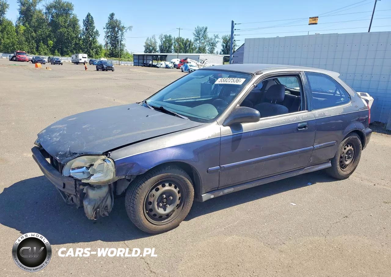 1999 Honda Civic Dx VIN:2HGEJ644XXH112105 - 1