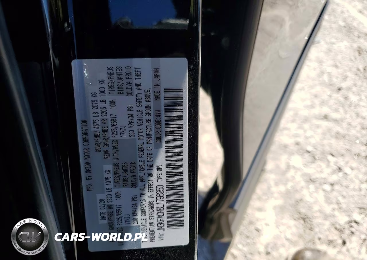 2020 Mazda Cx-5 Touring VIN:JM3KFACM8L1798250 - 12