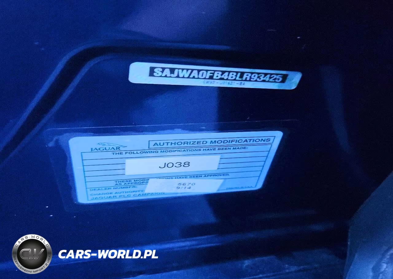 2011 Jaguar Xf VIN:SAJWA0FB4BLR93425 - 12