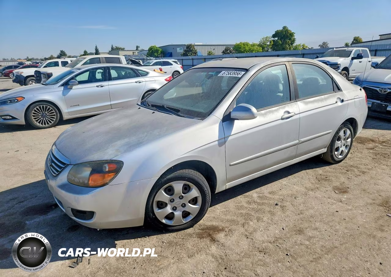 2009 Kia Spectra Lx VIN:KNAFE222495611488 - 1