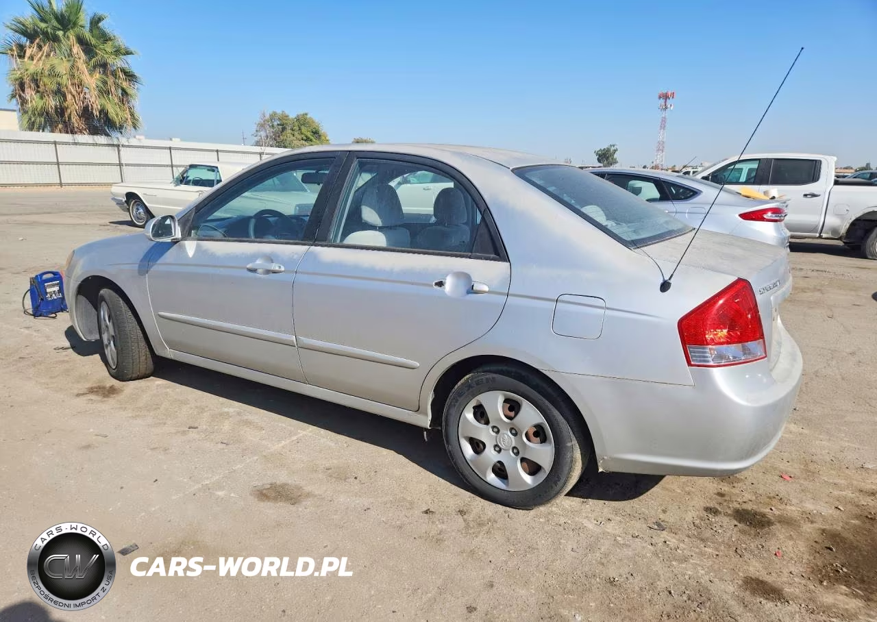 2009 Kia Spectra Lx VIN:KNAFE222495611488 - 2