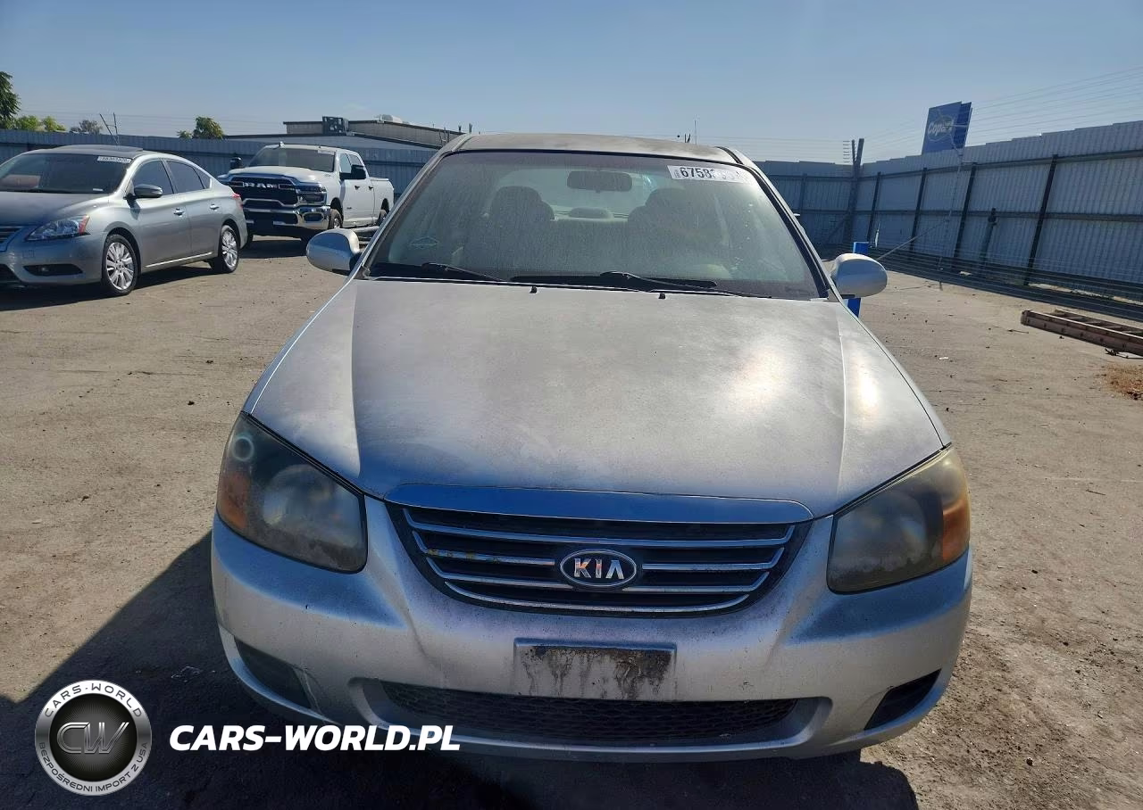 2009 Kia Spectra Lx VIN:KNAFE222495611488 - 5