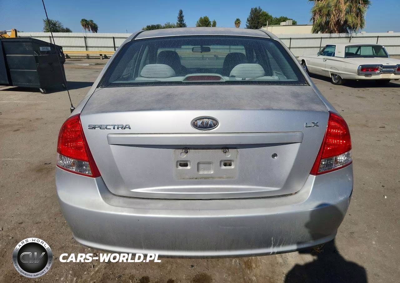 2009 Kia Spectra Lx VIN:KNAFE222495611488 - 6