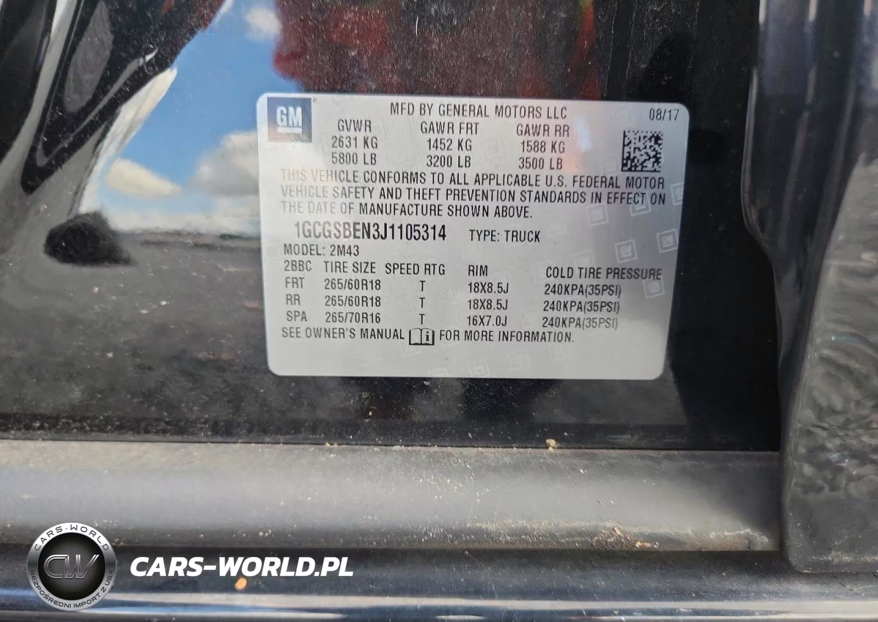2018 Chevrolet Colorado VIN:1GCGSBEN3J1105314 - 12