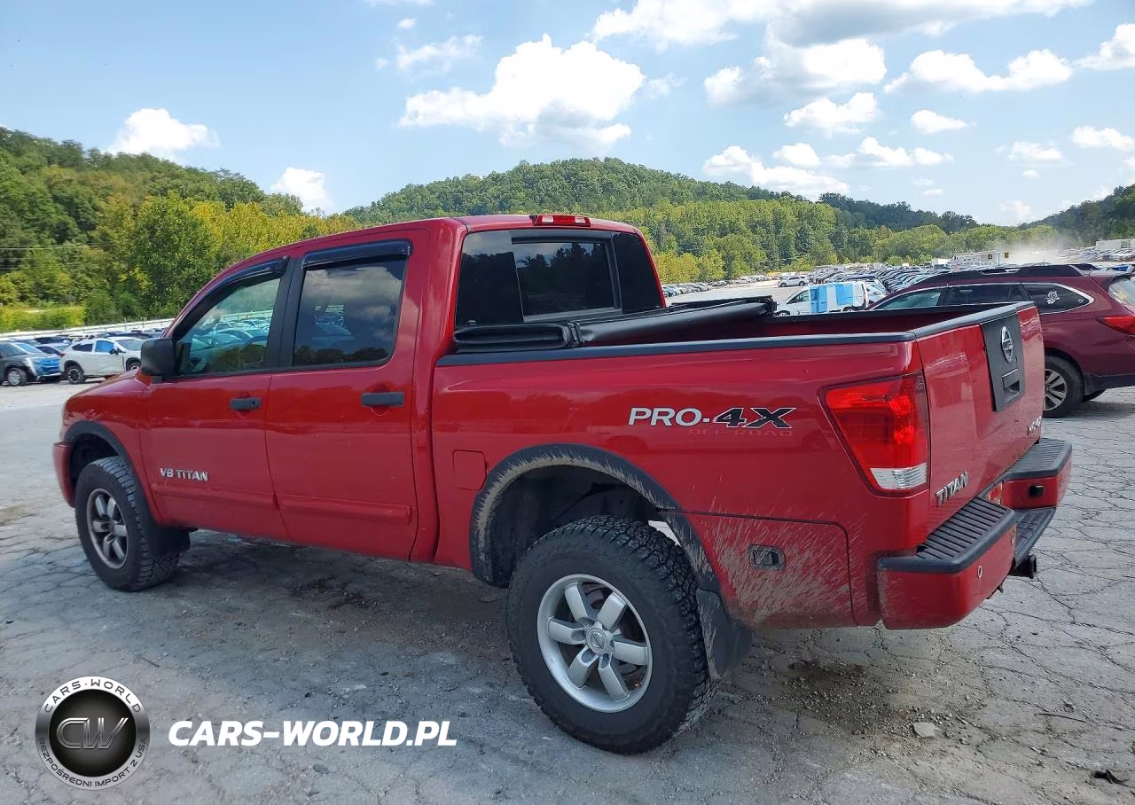 2012 Nissan Titan Sv VIN:1N6AA0EC9CN325318 - 2