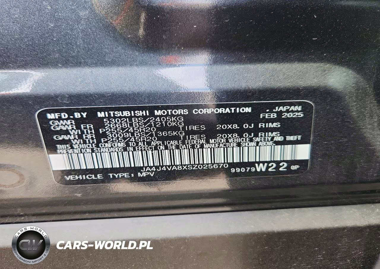 2025 Mitsubishi Outlander Se VIN:JA4J4VA8XSZ025670 - 14