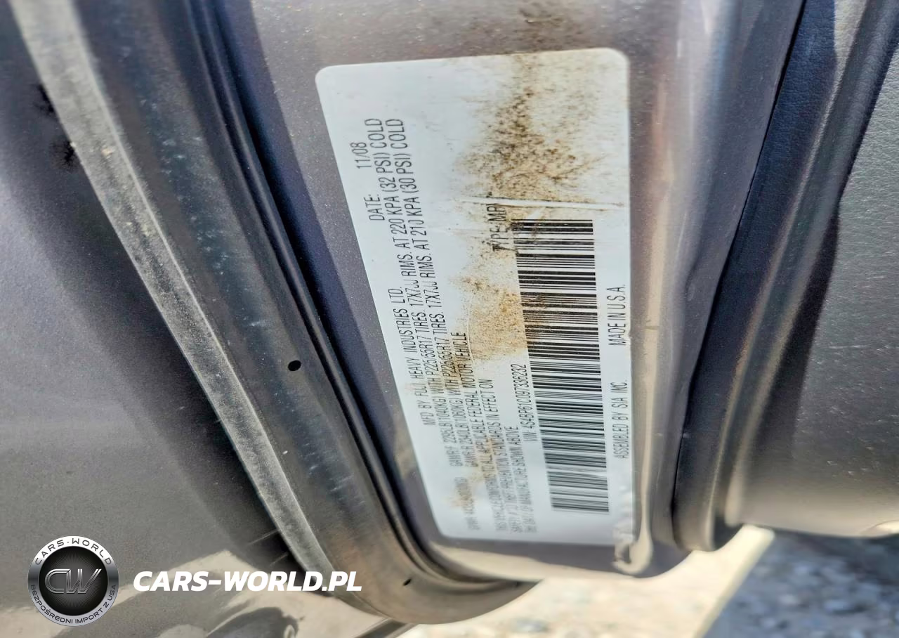 2009 Subaru Outback 2.5I VIN:4S4BP61C097336232 - 12