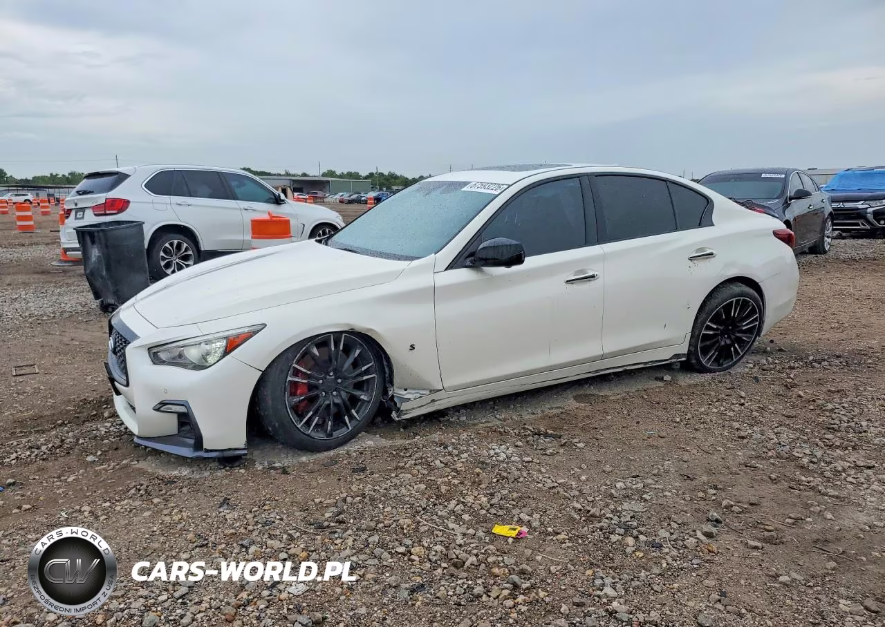 2019 Infiniti Q50 Red Sport 400 VIN:JN1FV7AP8KM780053 - 1