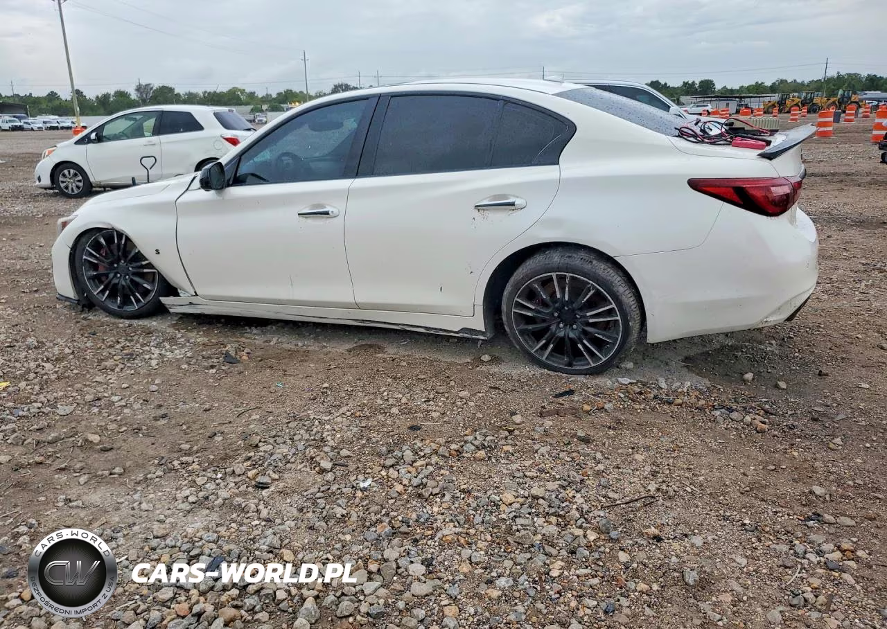 2019 Infiniti Q50 Red Sport 400 VIN:JN1FV7AP8KM780053 - 2