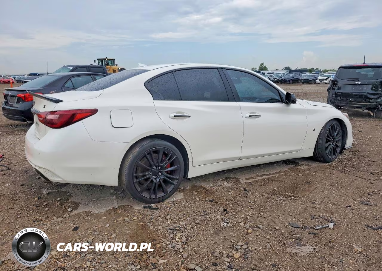 2019 Infiniti Q50 Red Sport 400 VIN:JN1FV7AP8KM780053 - 3
