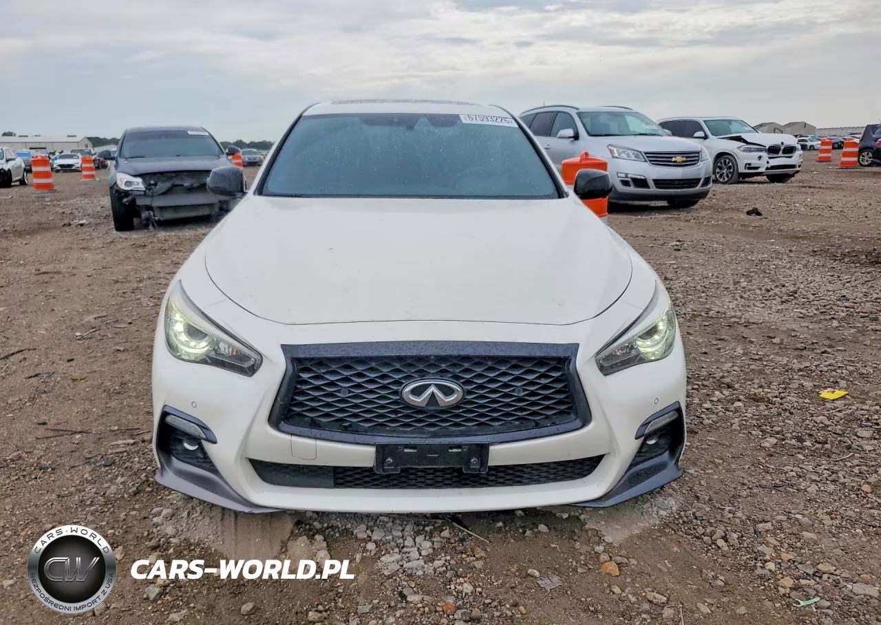 2019 Infiniti Q50 Red Sport 400 VIN:JN1FV7AP8KM780053 - 5