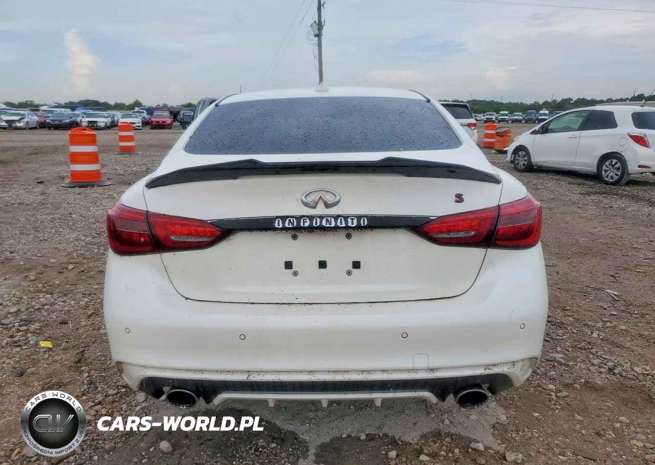 2019 Infiniti Q50 Red Sport 400 VIN:JN1FV7AP8KM780053 - 6