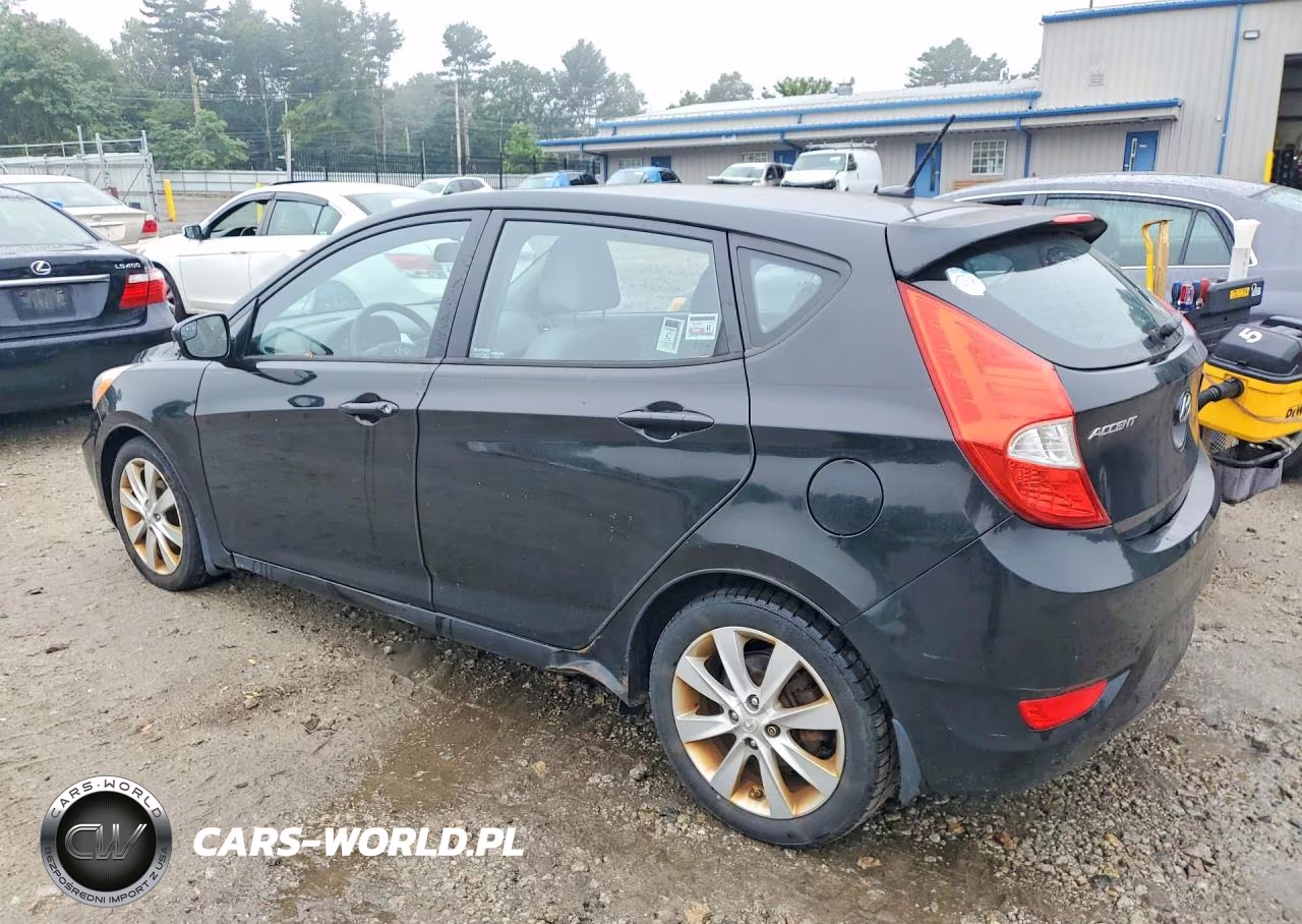 2014 Hyundai Accent Se VIN:KMHCU5AE1EU183669 - 2
