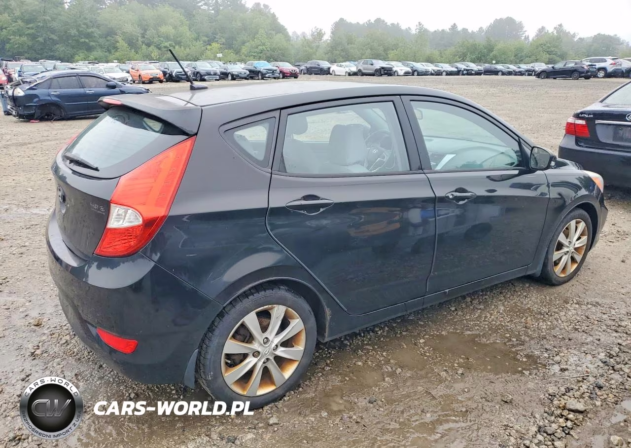 2014 Hyundai Accent Se VIN:KMHCU5AE1EU183669 - 3