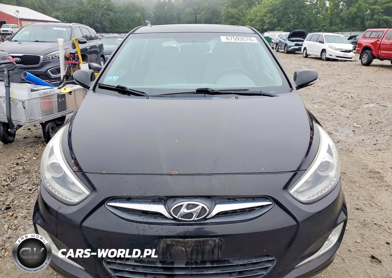 2014 Hyundai Accent Se VIN:KMHCU5AE1EU183669 - 5