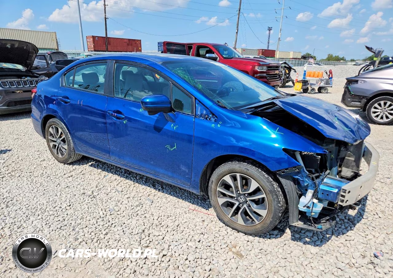 2015 Honda Civic Ex VIN:2HGFB2F88FH505478 - 4