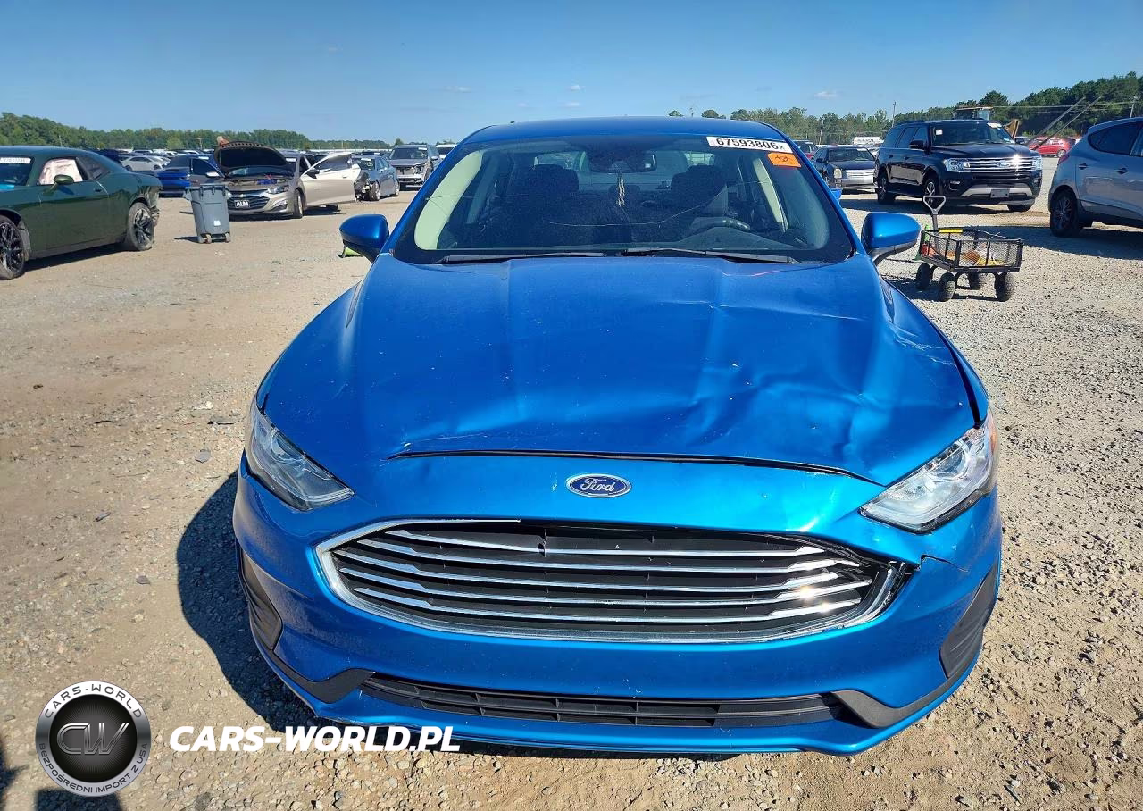 2019 Ford Fusion Se VIN:3FA6P0HD9KR213227 - 5