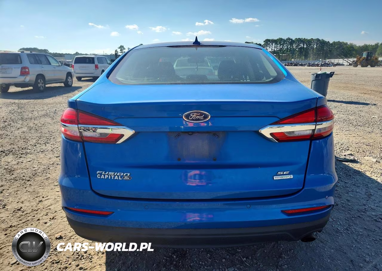 2019 Ford Fusion Se VIN:3FA6P0HD9KR213227 - 6