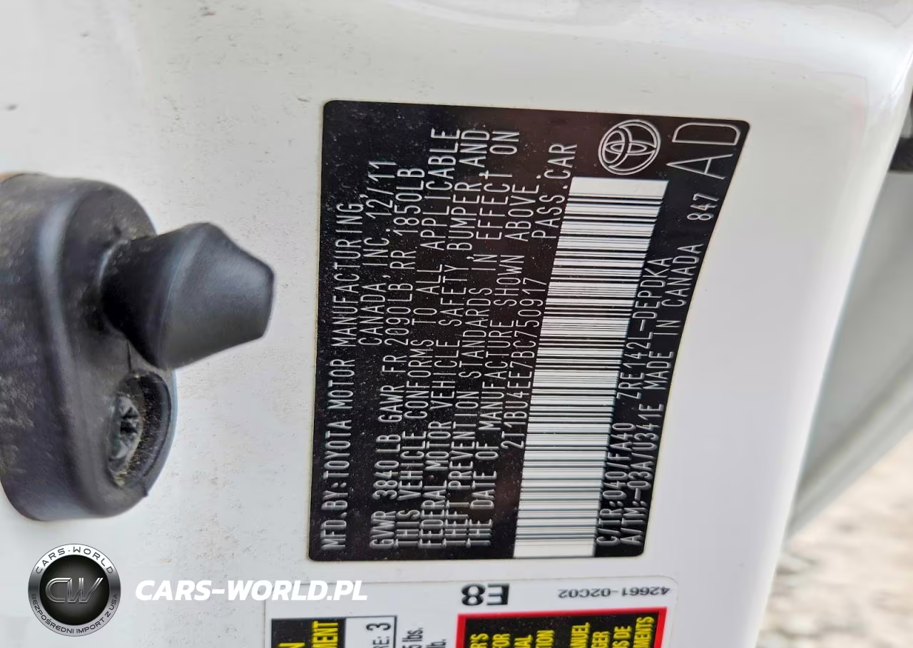 2011 Toyota Corolla Base VIN:2T1BU4EE7BC750917 - 12