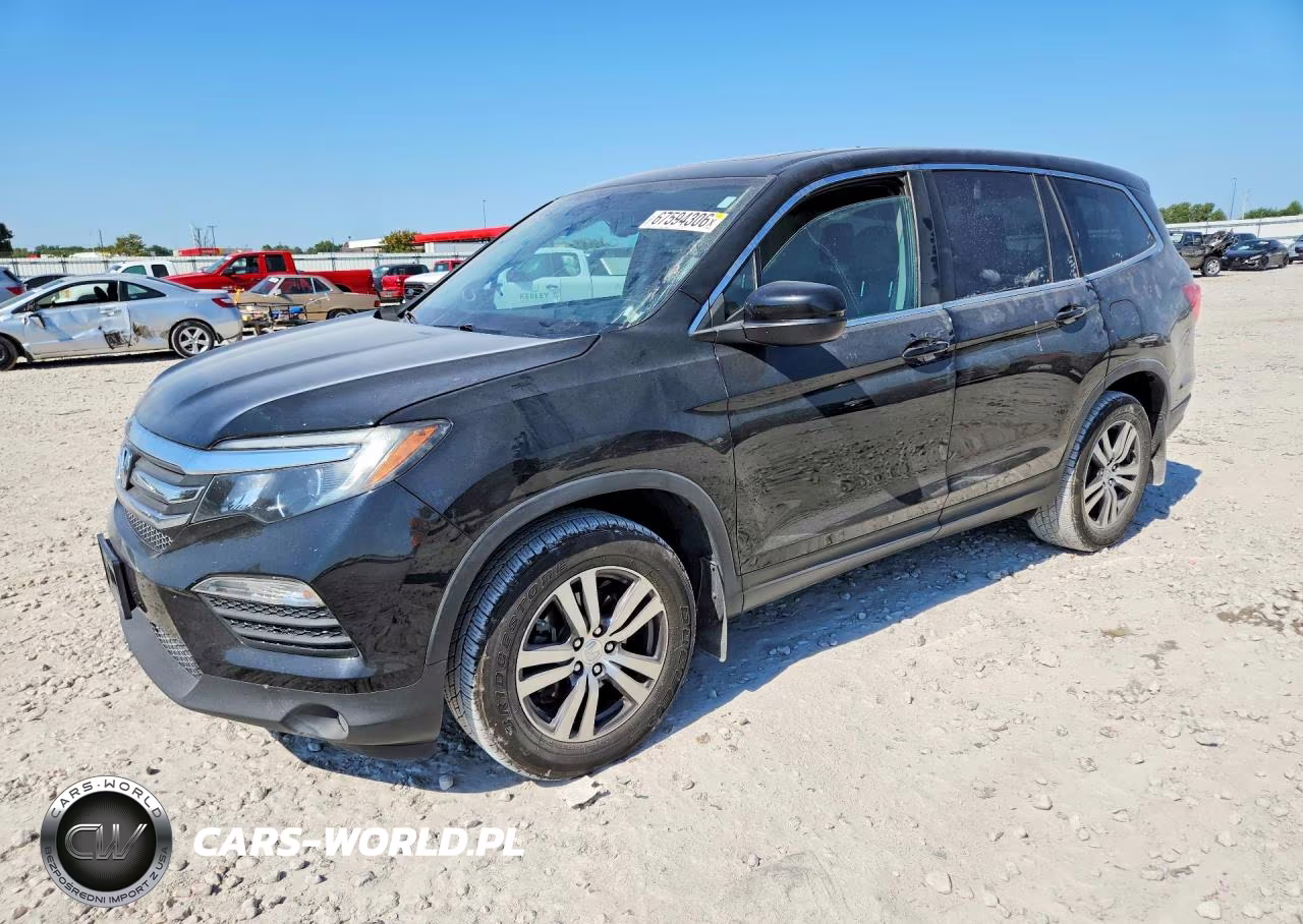 2018 Honda Pilot Exl VIN:5FNYF6H55JB017139 - 1