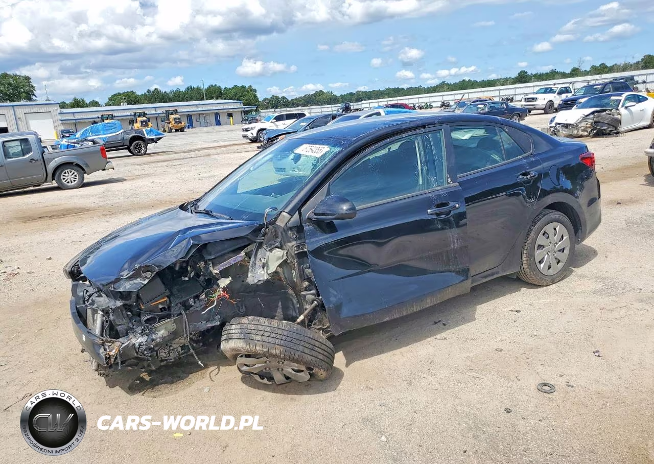 2020 Kia Rio Lx VIN:3KPA24AD3LE362889 - 1