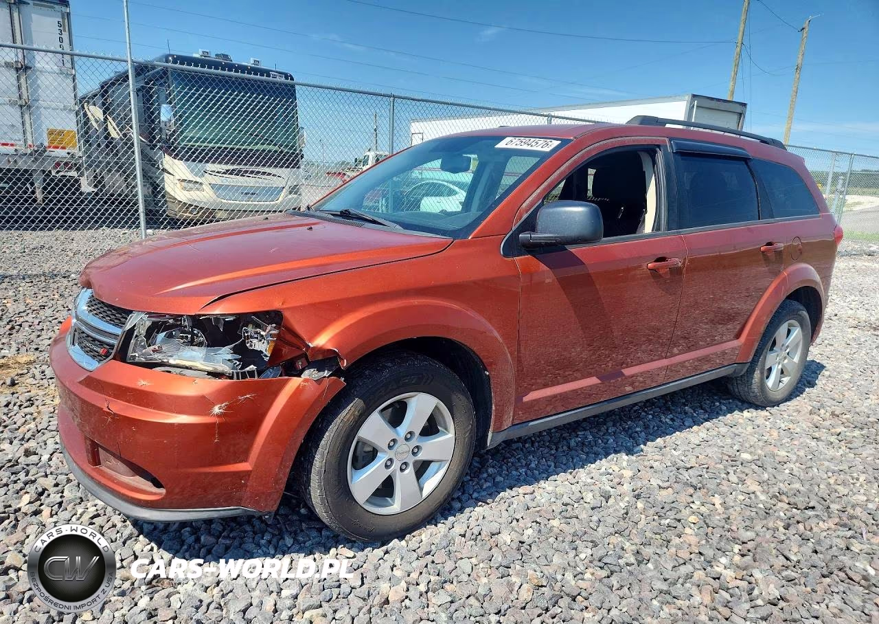 2013 Dodge Journey Se VIN:3C4PDCAB4DT647062 - 1