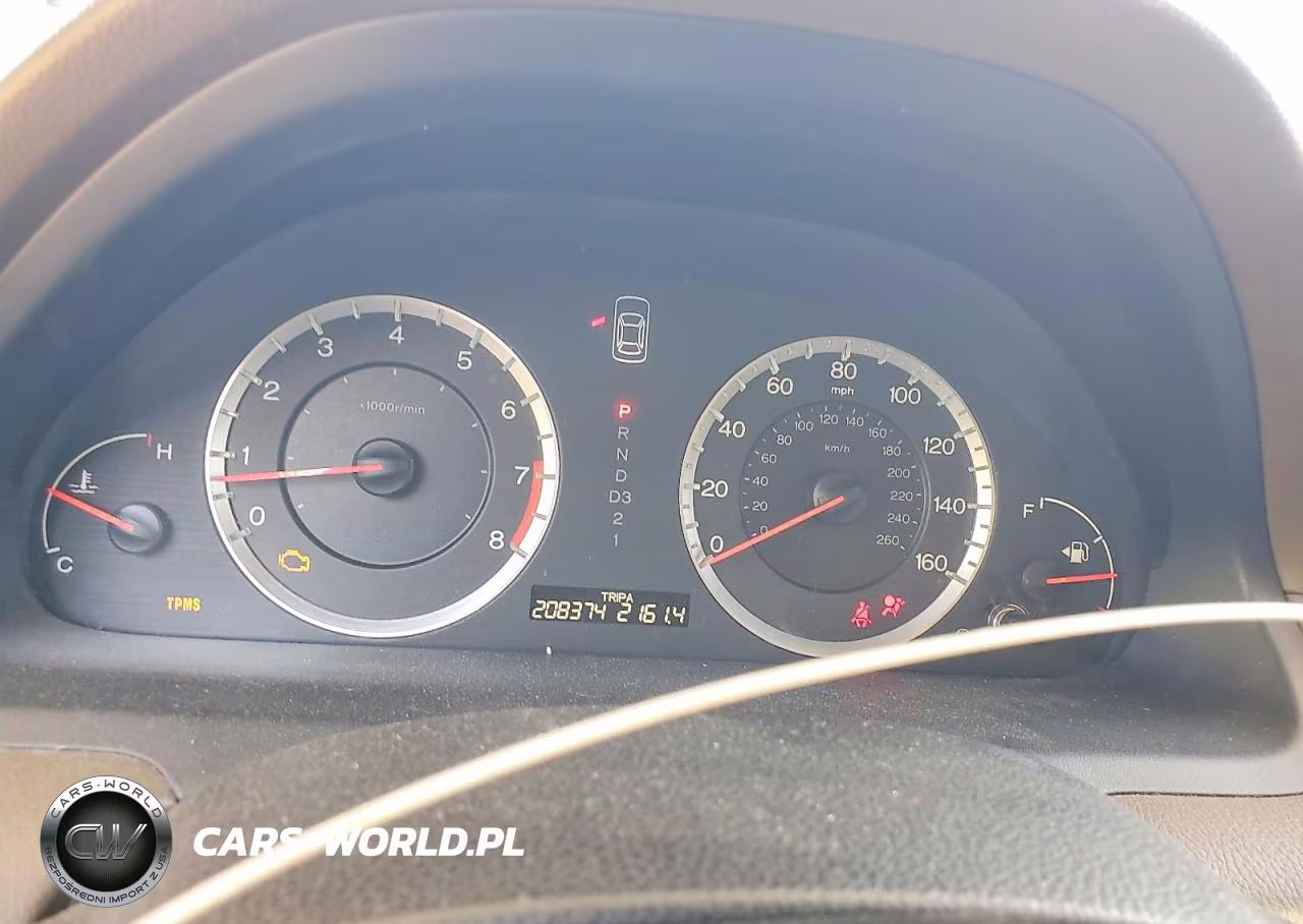 2008 Honda Accord Exl VIN:1HGCP36818A029263 - 9