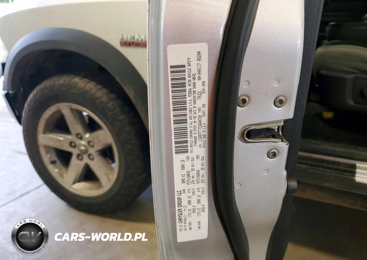 2013 Ram 1500 St VIN:1C6RR7FT7DS640330 - 13