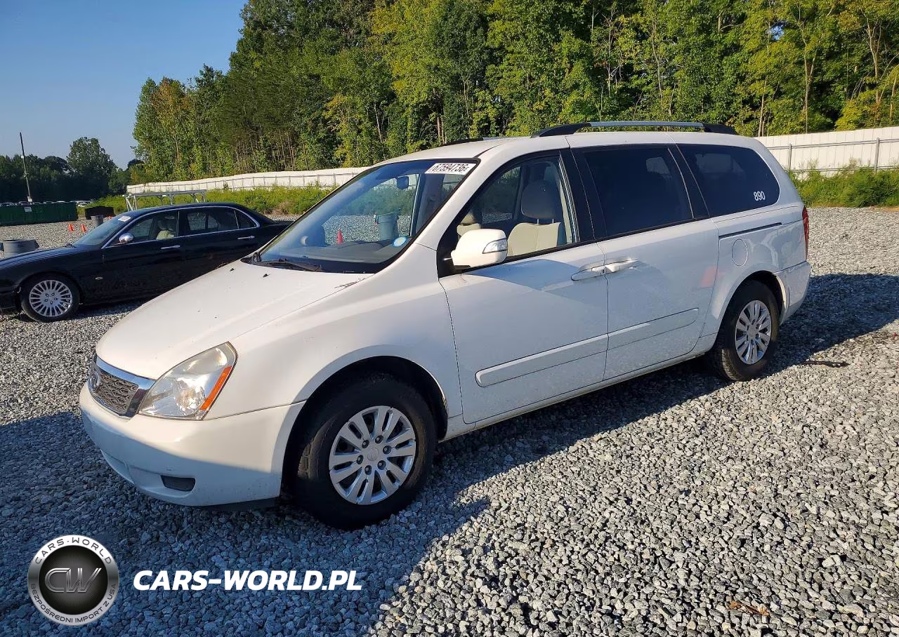 2011 Kia Sedona Lx VIN:KNDMG4C77B6366440 - 1