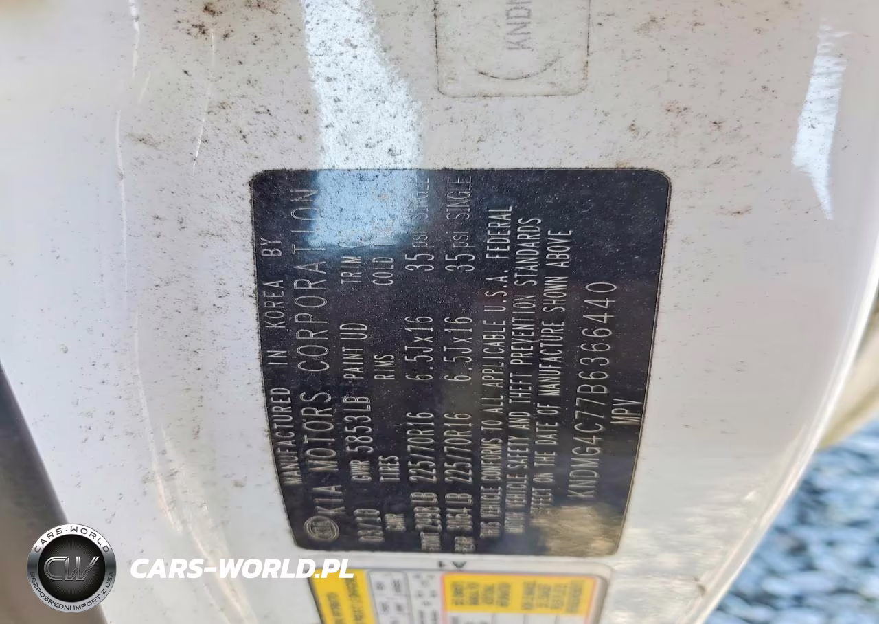2011 Kia Sedona Lx VIN:KNDMG4C77B6366440 - 13