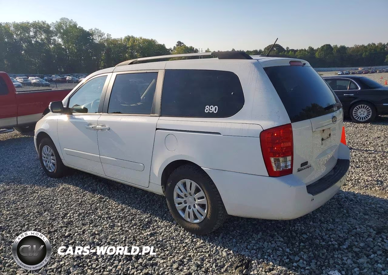 2011 Kia Sedona Lx VIN:KNDMG4C77B6366440 - 2
