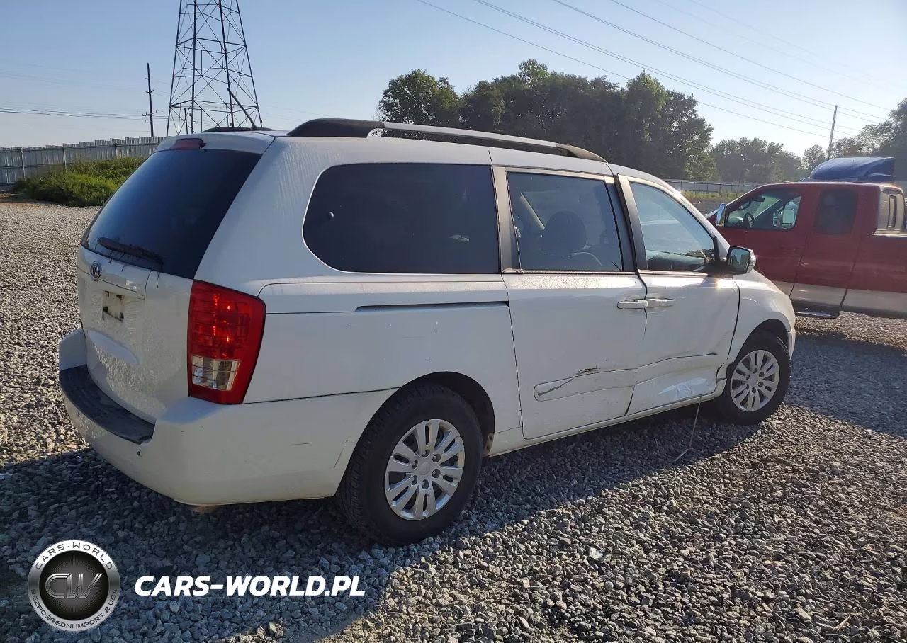 2011 Kia Sedona Lx VIN:KNDMG4C77B6366440 - 3